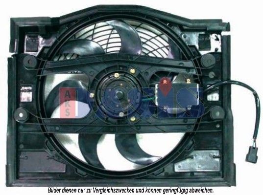 AKS DASIS ventiliatorius, radiatoriaus 058048N